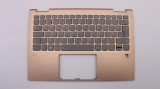 Carcasa superioara cu tastatura palmrest Laptop, Lenovo, Yoga 720-13IKB Type 80X6, 81C3, 5CB0N67855, FA1YJ000700, AM1YJ000B00, AM1YJ000320, iluminata,