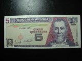 GUATEMALA 5 QUETZALES 2006 UNC
