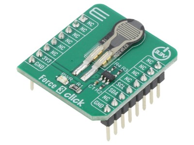 Click board măsurarea forței, I2C foto
