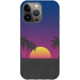 Husa compatibila cu Apple iPhone 12 Mini Sunset, Silicon, TPU, Viceversa, Transparent, Carcasa