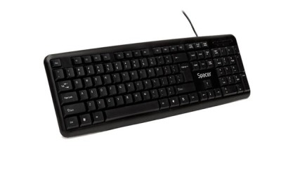 Tastatura Spacer 104US USB anti-splill foto