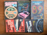 Lot 5 almanahuri auto, 84+87+88+89+90 / C15G, Alta editura