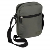 Geanta de umar tip borseta pentru barbati, Pufo Green, 19 cm, verde