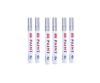 Set 6 permanent marker cu vopsea argintiu, varf 2.8 mm