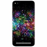 Husa silicon pentru Xiaomi Redmi 5A, Rainbow Colored Soap Bubbles