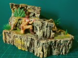 Britains cowboy caciula raton relief st&acirc;ncos home made scara 1/32