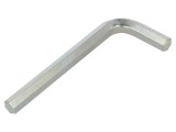 Cheie imbus HEX 10mm oțel crom-vanadium 112mm
