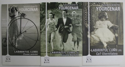 LABIRINTUL LUMII , VOLUMELE I - III , PIOASE AMINTIRI , ARHIVELE NORDULUI si CE? ETERNITATEA de MARGUERITE YOURCENAR , 2010 foto
