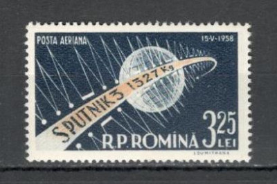 Romania.1958 Posta aeriana-Cosmonautica YR.229 foto