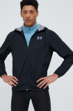 Under Armour windbreaker culoarea negru, de tranzitie