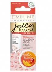 Balsam de buze, Eveline Cosmetics, Juicy Kisses, Exotic Mango, 12 ml foto