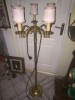 Elegant lampadar, veioză de podea din bronz masiv