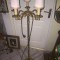 Elegant lampadar, veioză de podea din bronz masiv