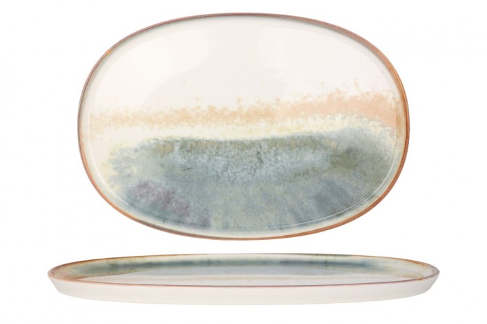 Bonna Placa de service - Fium - Por&Aring;&pound;elan - 34 cm - set de 2