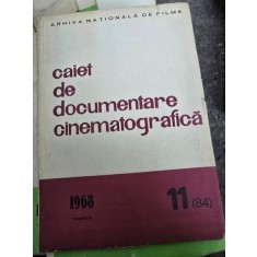 Caiet de documentare cinematografica Nr. 11 / 1968