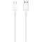Cablu Incarcare USB-C La USB-A, 3.0A, 1 Metru, Alb