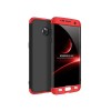 Husa Samsung Galaxy S7 Edge GKK 360, Negru/Rosu, Carcasa Protectie, Policarbonat, Anti-zgarieturi