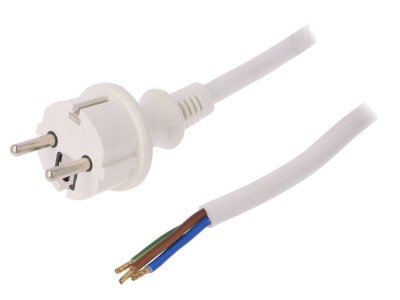 Cablu Electric 3x2,5mm2 SCHUKO 2m foto