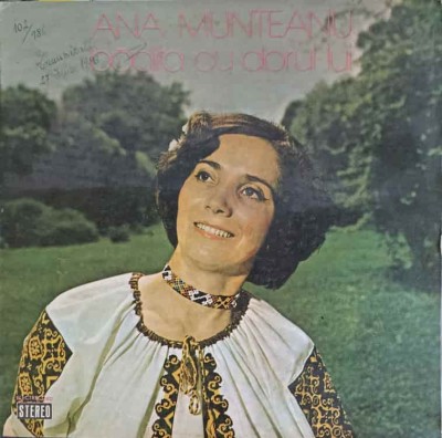 Disc vinil, LP. BADITA CU DORUL LUI-ANA MUNTEANU-251528 foto