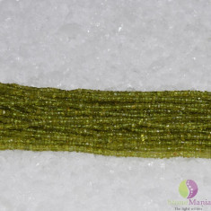 Sirag peridot heishi 4mm 33cm