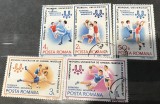 (1) Timbre Serii Romania Sport Campionatele Universitare de Hanbal