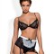 Costum Maidme set, Obsessive, Negru, S/M