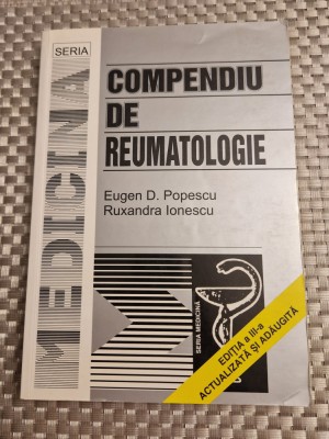 Compendiu de reumatologie Eugen D. Popescu foto