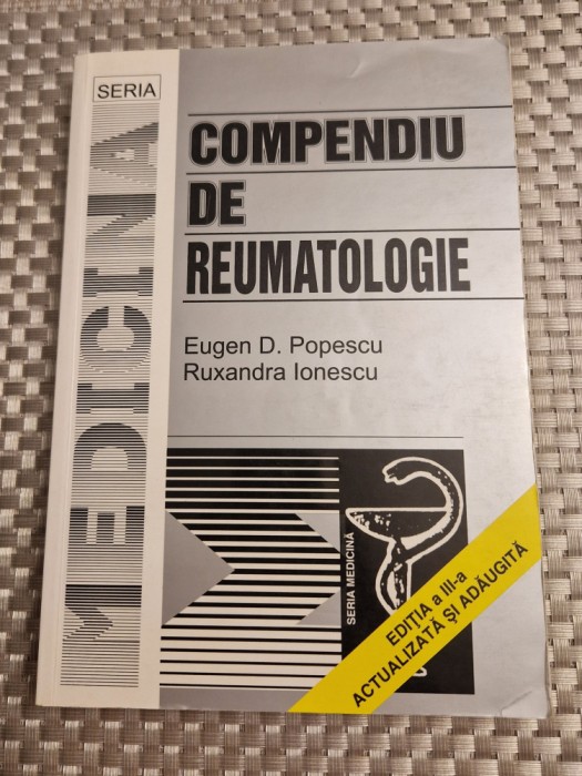 Compendiu de reumatologie Eugen D. Popescu