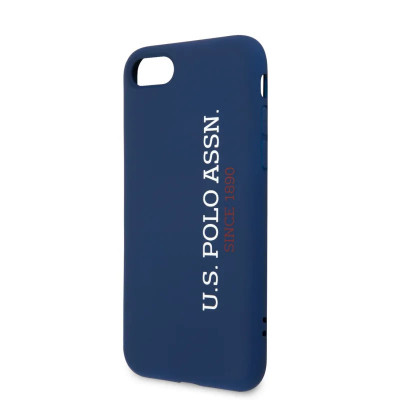 Husa Cover US Polo Silicone pentru iPhone 7/8/SE2 Albastru foto