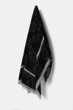 Karl Lagerfeld esarfa femei, culoarea negru, modelator, A1W33152