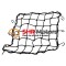 Plasa bagaje neagra 38x38 cm