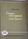 Cercetari Asupra Sonoritatii in Limba Romana - Andrei Avram, Editura Academiei Romane, 1960, Carte de Limba Romana