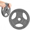 Disc Haltera Fitness Metalic 2.5kg Multi-Grip 26.5mm Gri Enero Fit