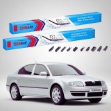 Cumpara ieftin Ștergătoare Skoda Superb 3U4 2001-2004 | Set Față Flat &ndash; TeamCar&reg;