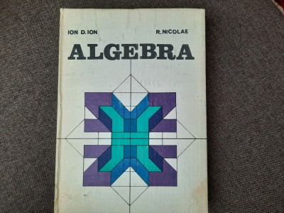 ALGEBRA - ION D. ION CARTONATA RF24/1 foto