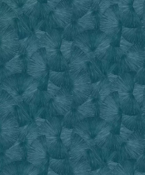 Tapet geometric 3D extralavabil,albastru,GMK 3 10219-19