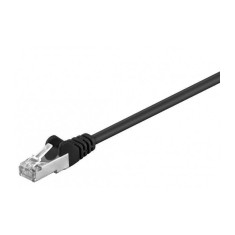 Cablu FTP negru CAT5e 0.5m Goobay