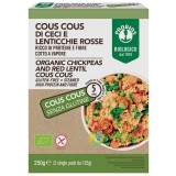 Cus Cus din Naut si Linte Rosie fara Gluten Ecologic/Bio 2x125g