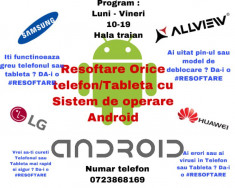 Resoftare orice Telefon sau Tableta cu sistem de operare Android foto