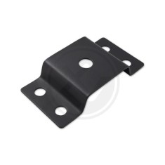 Suport montare lampa solara, diametru 38-48 mm, 14x6,9x2,5 cm, negru