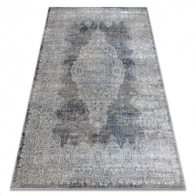 Covor BLISS Z214AZ221 crem / albastru - Rozeta, modern, structural, 160x220 cm foto