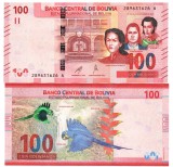 Bolivia 100 Bolivianos 2018 P-251 UNC