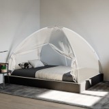 Gossi plasa tantari mongolia cu usi, 220 ochiuri alb 200x150x140 cm