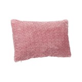 Perna decorativa, 55x37 cm, Roz, Poliester, ATU-0805472
