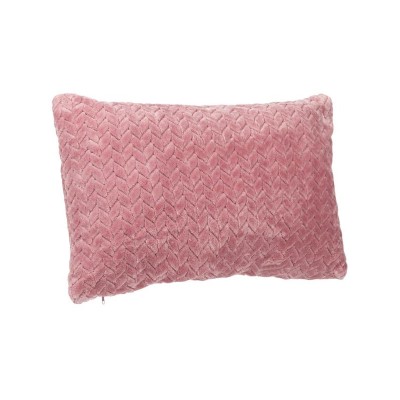 Perna decorativa, 55x37 cm, Roz, Poliester, ATU-0805472 foto