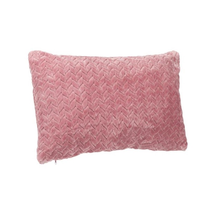 Perna decorativa, 55x37 cm, Roz, Poliester, ATU-0805472