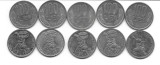 Romania lot 5 x 100 lei 1992 - 1996