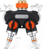 Cumpara ieftin Robinet Splitter universal, rotativ, portocaliu, Manolex&reg;
