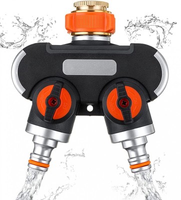 Robinet Splitter universal, rotativ, portocaliu, Manolex&amp;reg; foto