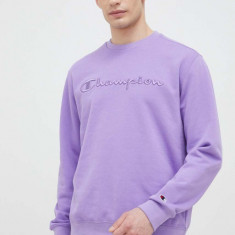 Champion bluza barbati, culoarea violet, cu imprimeu